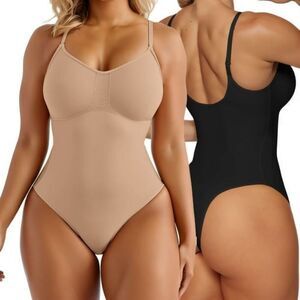 Match Women's Bodysuits Tummy Control Seamless Shapewear Tank Tops Body Shaper X